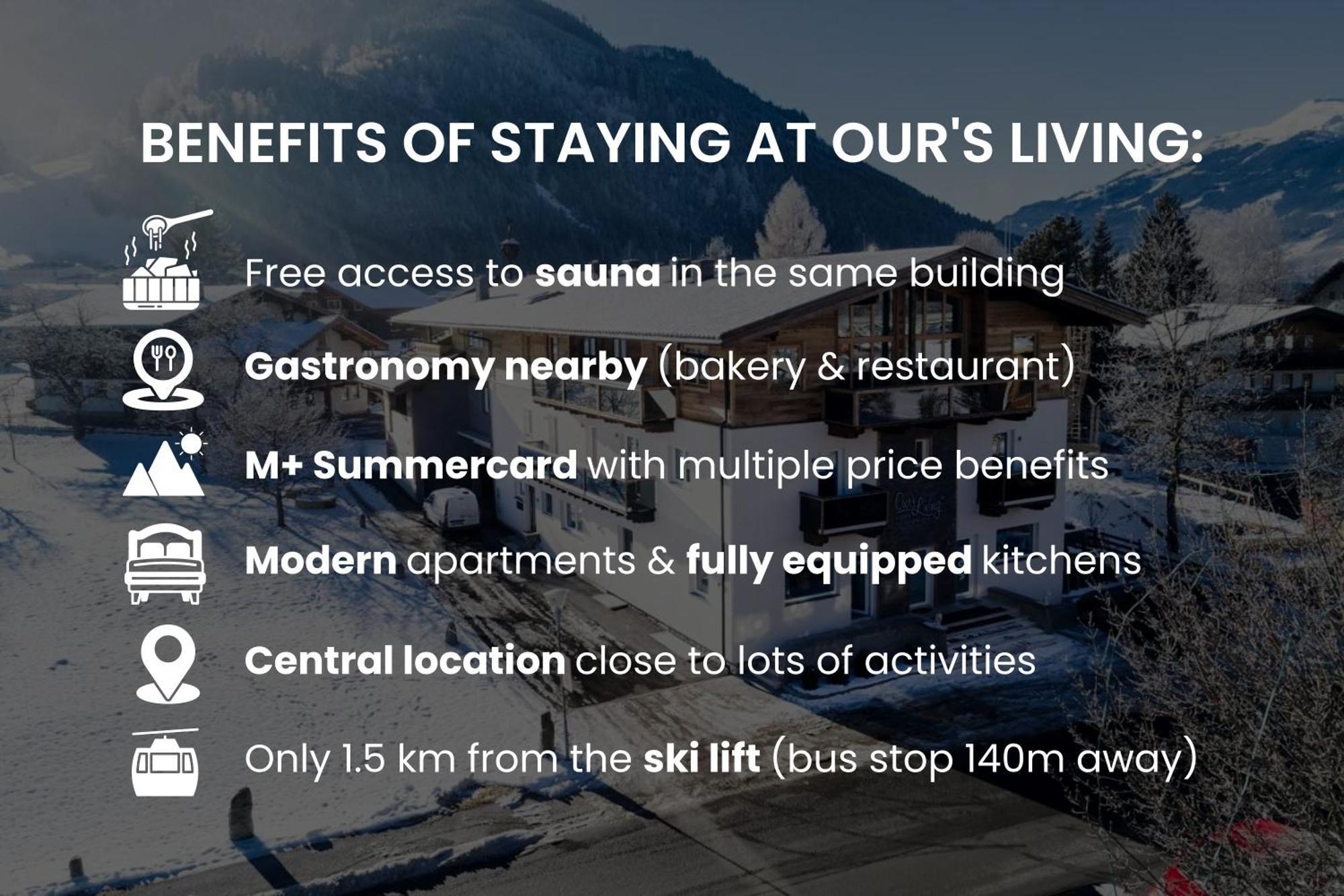 Our'S Living - With Sauna & Summercard Near Kitzbueheler Alpen Ski Lift Hollersbach im Pinzgau Exteriör bild